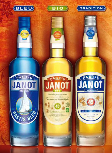 Pastis bleu PASTIS JANOT